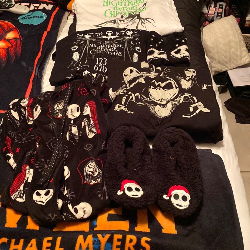The nightmare before Christmas stuff